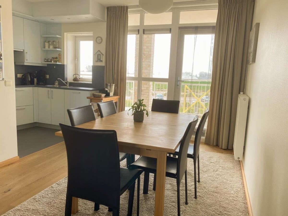 Appartement aan zee met twee ruime terrassen, aan waterkant én met zicht op polderlandschap - Port Scaldis 19-012 Breskens Buitenkant foto